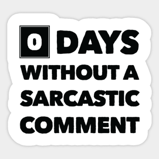 Zero Days Sticker